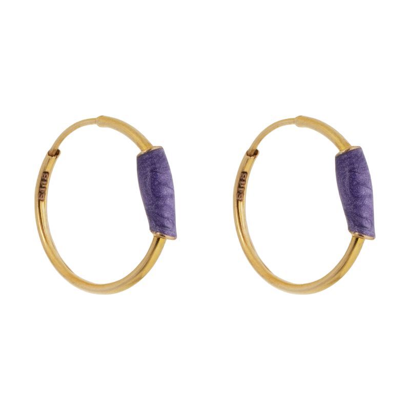 گوشواره طلا 18 عیار دخترانه کد er 008