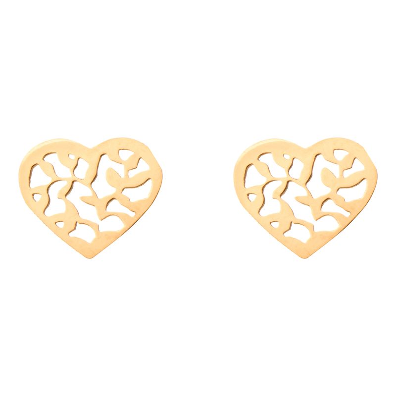 گوشواره طلا 18 عیار کم اجرت زنانه گلدم مدل g01