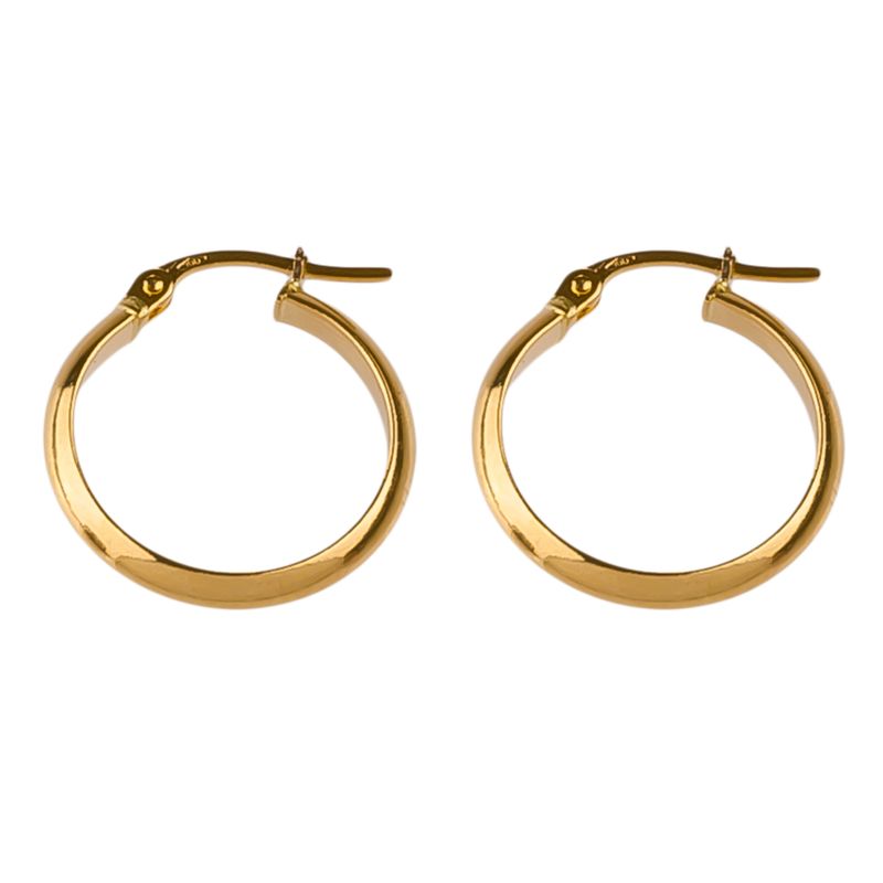 گوشواره طلا 18 عیار گالری طلاچی حلقه ای 14