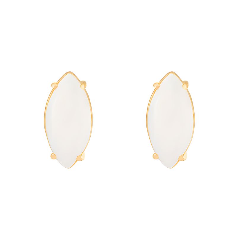 گوشواره میخی طلا 18 عیار زنانه کیا گالری مدل em015