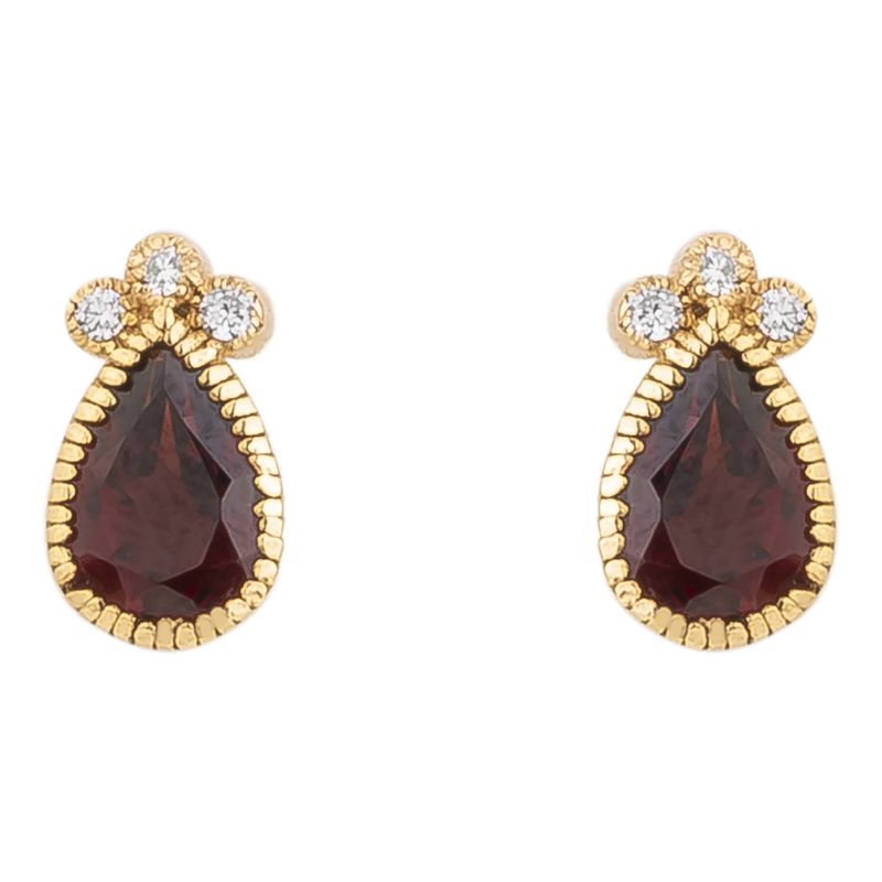 گوشواره میخی طلا 18 عیار زنانه کیا گالری مدل رستا کد ae453