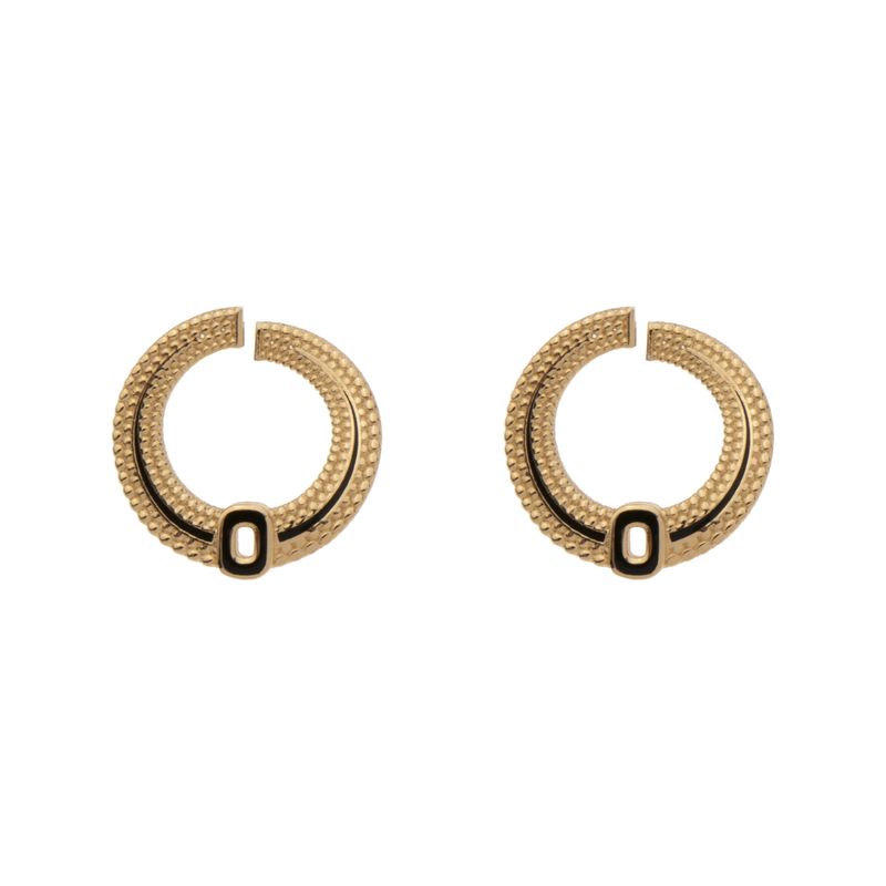 گوشواره میخی طلا 18 عیار زنانه گلدم مدل e 3070066