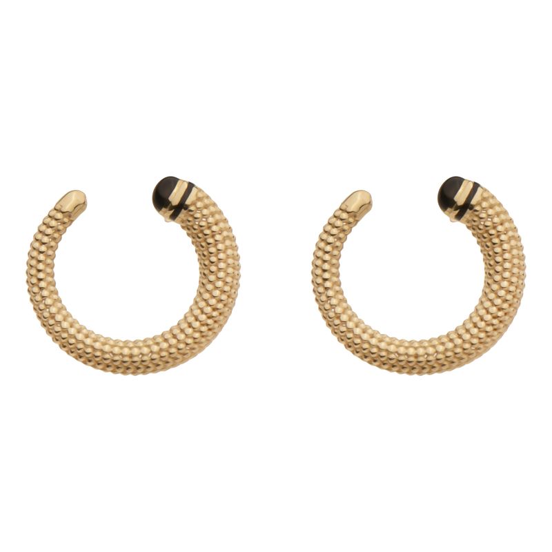 گوشواره میخی طلا 18 عیار زنانه گلدم مدل e 3070067
