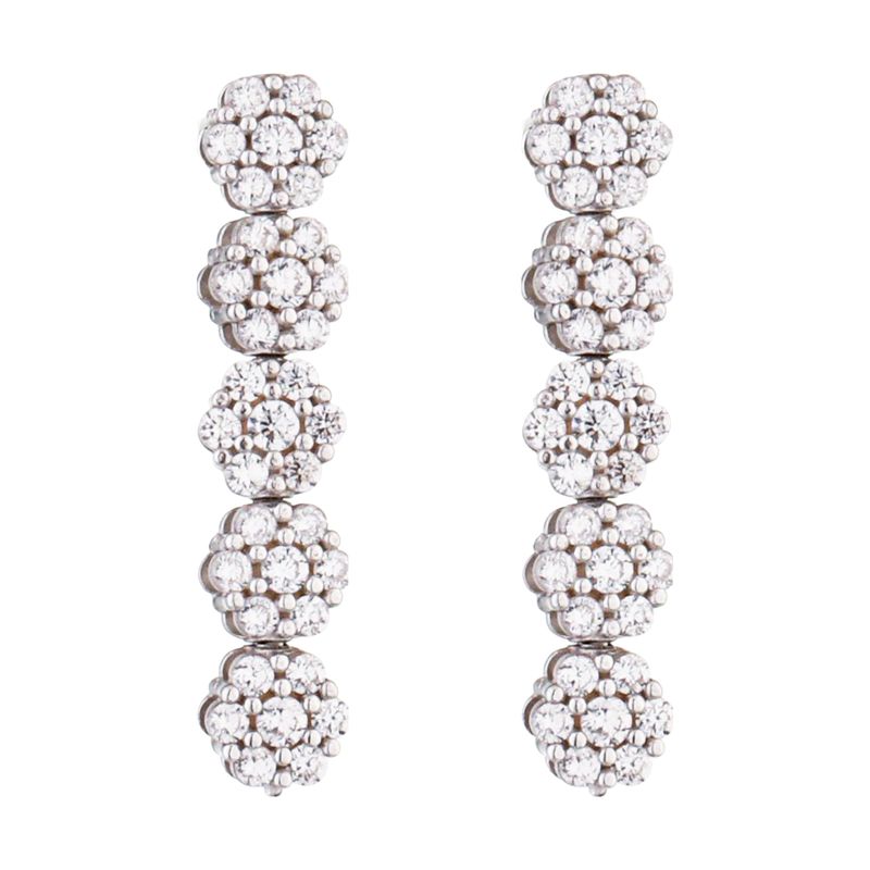 گوشواره میخی طلا 18 عیار زنانه گلدم مدل e 3070098
