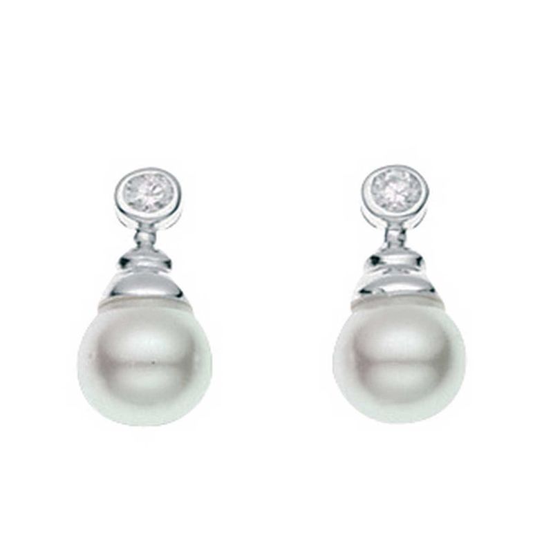 گوشواره نقره المنت مدل r2924w