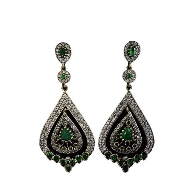 گوشواره نقره زنانه مدل glsr 1008