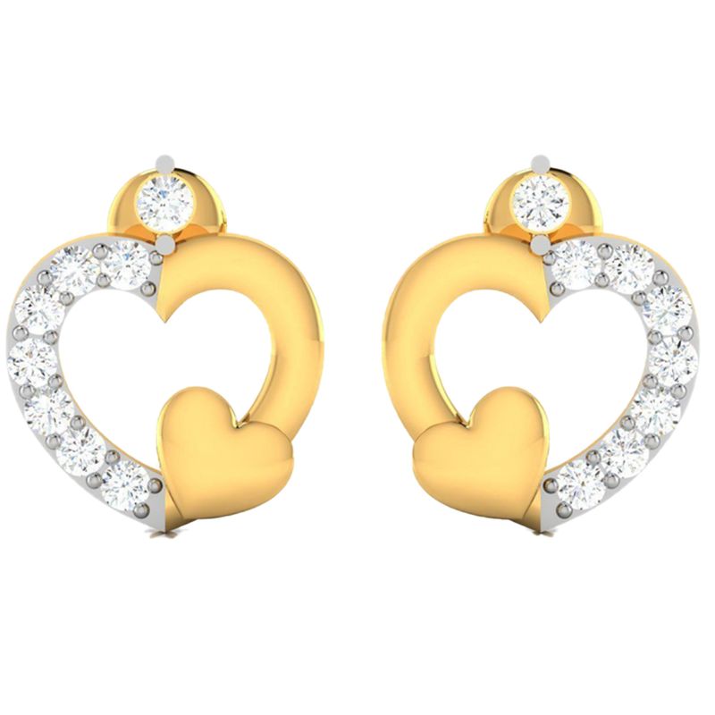 گوشواره نقره زنانه ژابیز کد 002