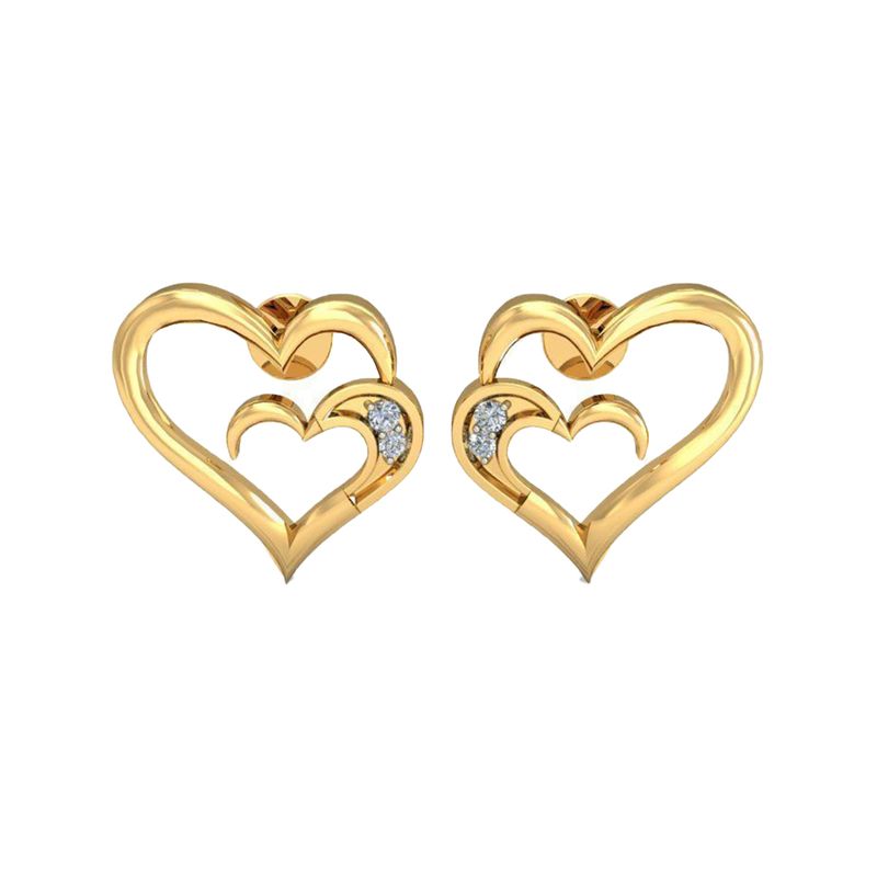 گوشواره نقره زنانه ژابیز کد 052