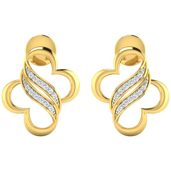 گوشواره نقره زنانه ژابیز کد 083