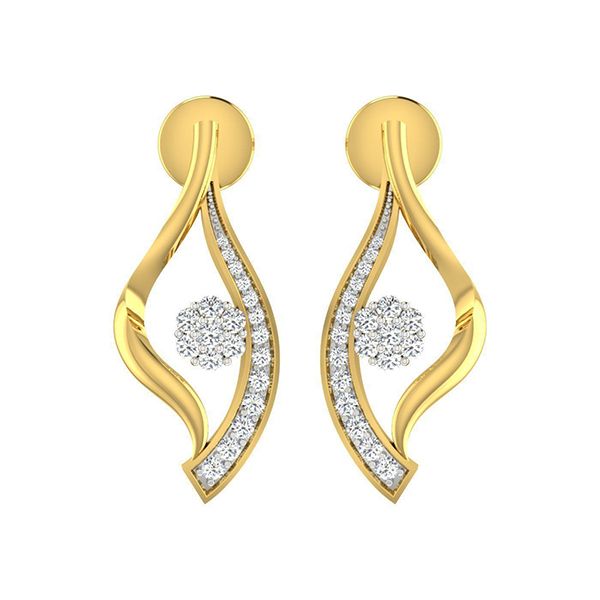 گوشواره نقره زنانه ژابیز کد 089