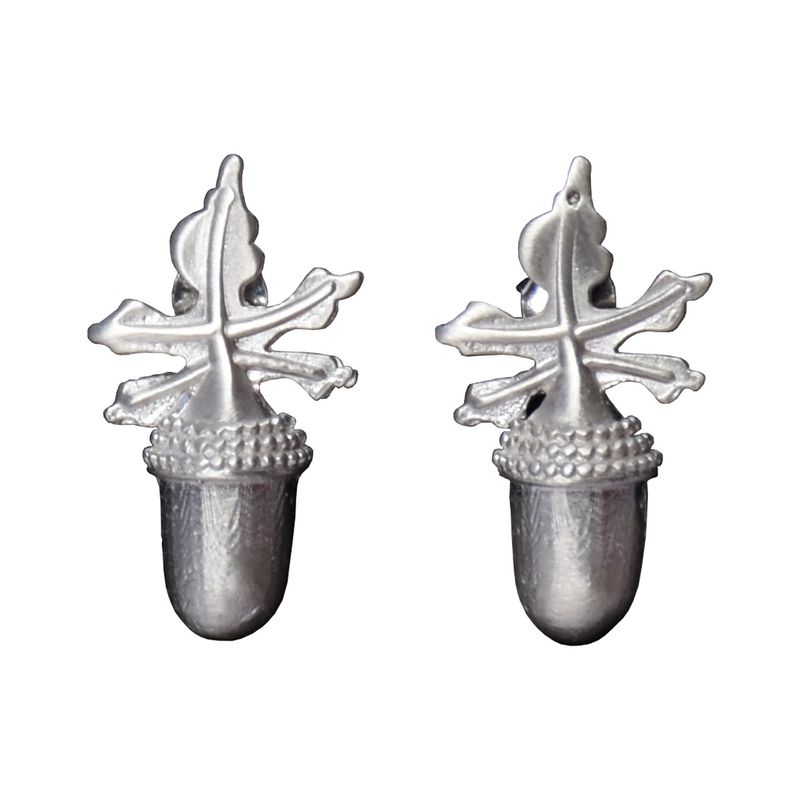 گوشواره نقره فر گالری مدل بلوط کد pz00006e