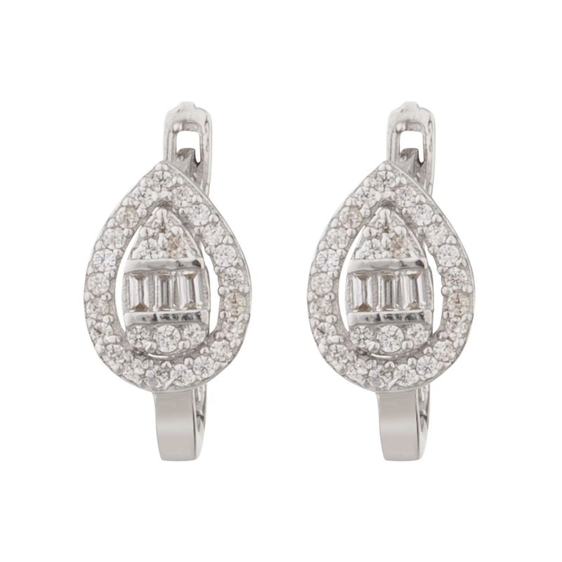گوشواره کلیپسی طلا 18 عیار زنانه گلدم مدل e 3070083